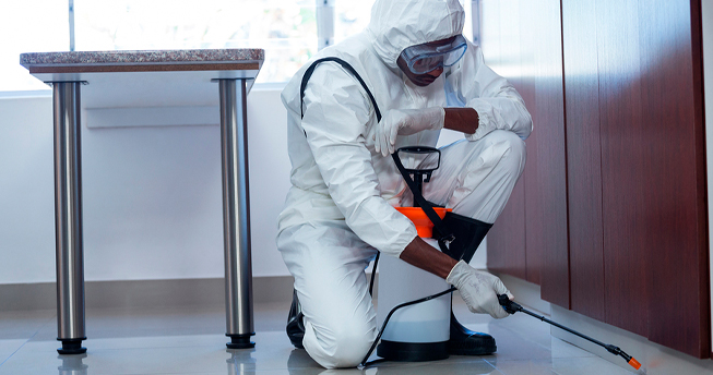 Desinfecção de Ambientes para a Saúde e Segurança